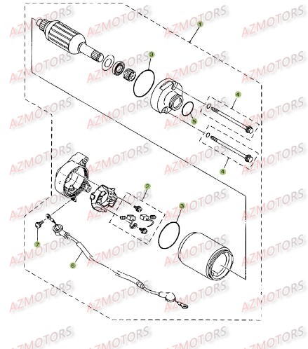 DEMARRAGE ELECTRIQUE [2] BETA ALP 125 08